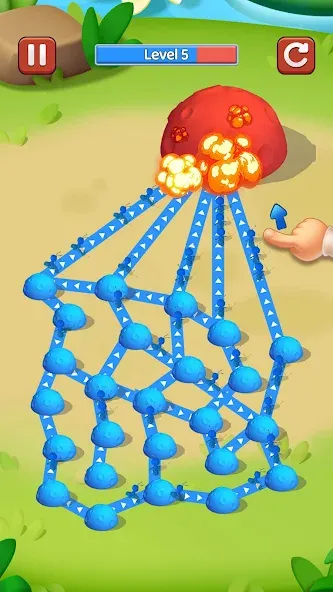 Ant Fight: Conquer the Tower [MOD: Бесконечные деньги] - Скриншот 5
