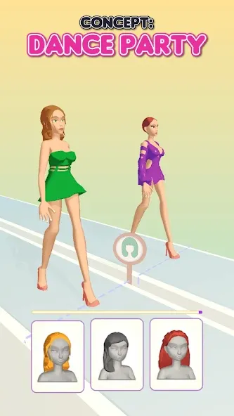 Fashion Battle — Dress up game (Фэшнбатл) [MOD: Меню/Много денег] - Скриншот 5