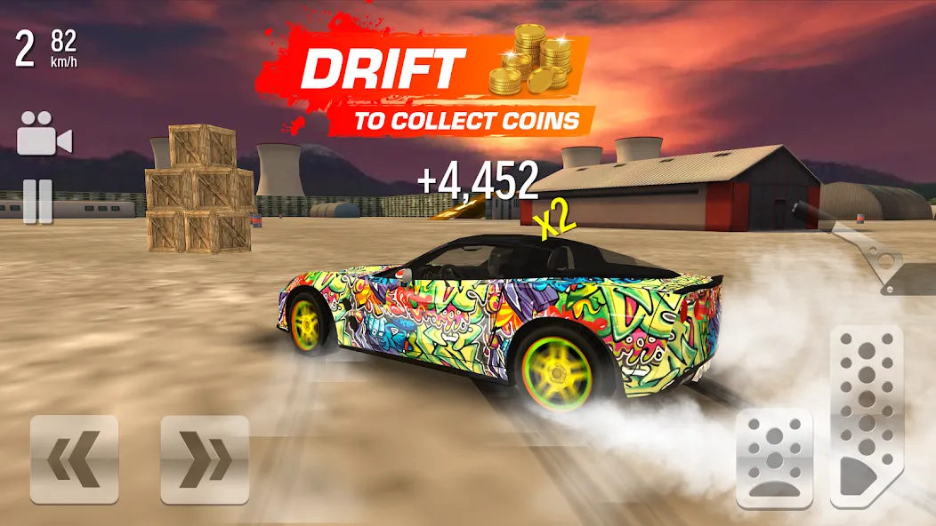 Drift Max — Car Racing (Дрифт Макс) [MOD: Mega Mod/Меню] - Скриншот 1
