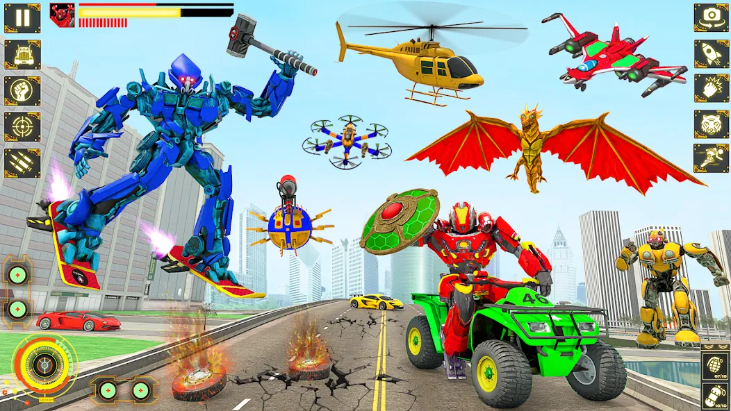 Snake Car Robot Transformation (Снейк Кар Робот Трансформейшн) [MOD: Разблокировано] - Скриншот 5