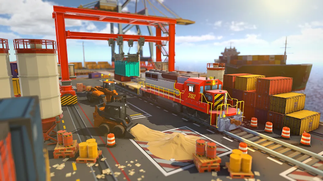 Transport Tycoon Empire: City (Транспорт Тайкун Империя) [MOD: Все открыто] - Скриншот 4