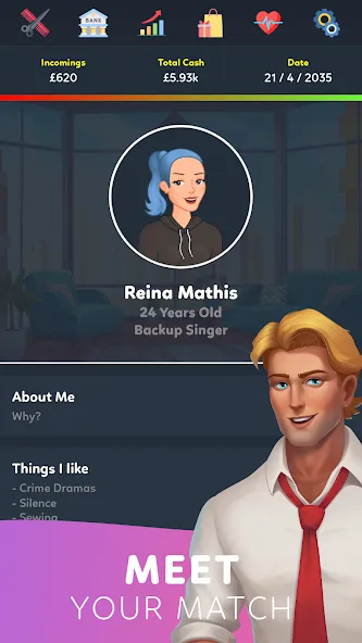 Life Simulator 3 — Real Life (Лайф Симулятор 3) [MOD: Мод Меню/Взлом] - Скриншот 3
