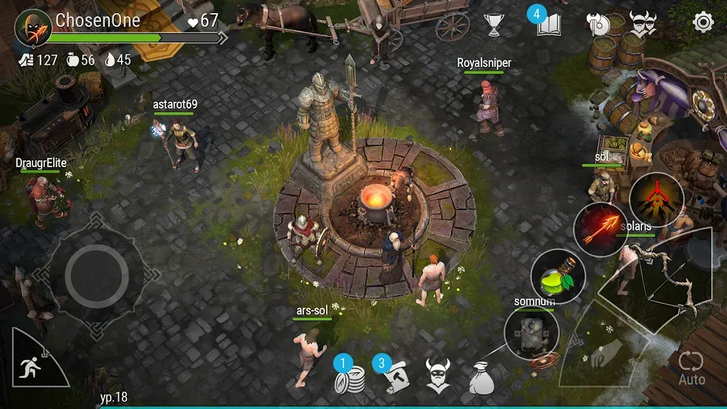 Frostborn: Action RPG (Фростборн) [MOD: Мод Меню/Взлом] - Скриншот 5