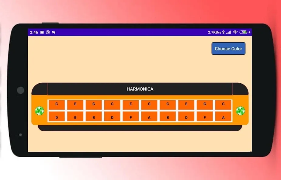 Virtual Harmonica [MOD: Premium/Unlocked] - Скриншот 2