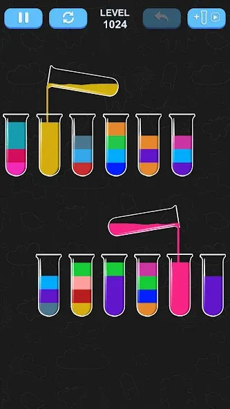 Water Sort Puzzle (Уотер Сорт Пазл) [MOD: Мод Меню/Взлом] - Скриншот 3