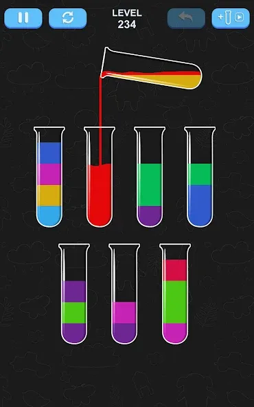 Water Sort Puzzle (Уотер Сорт Пазл) [MOD: Мод Меню/Взлом] - Скриншот 5