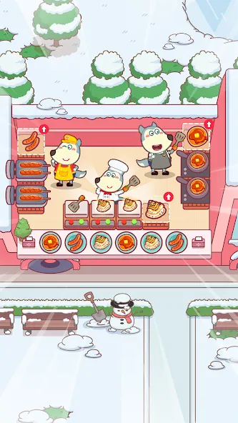 Wolfoo Snack Bar, Restaurant [MOD: Разблокировано] - Скриншот 3