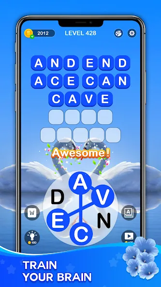 Word Connect — Train Brain (Ворд Коннект) [MOD: Все разблокировано] - Скриншот 2