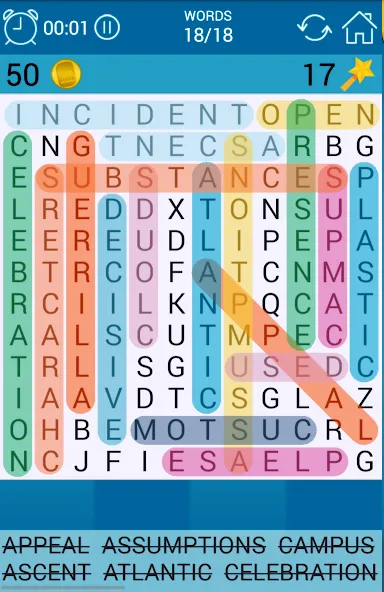 Word Search [MOD: Все открыто] - Скриншот 5