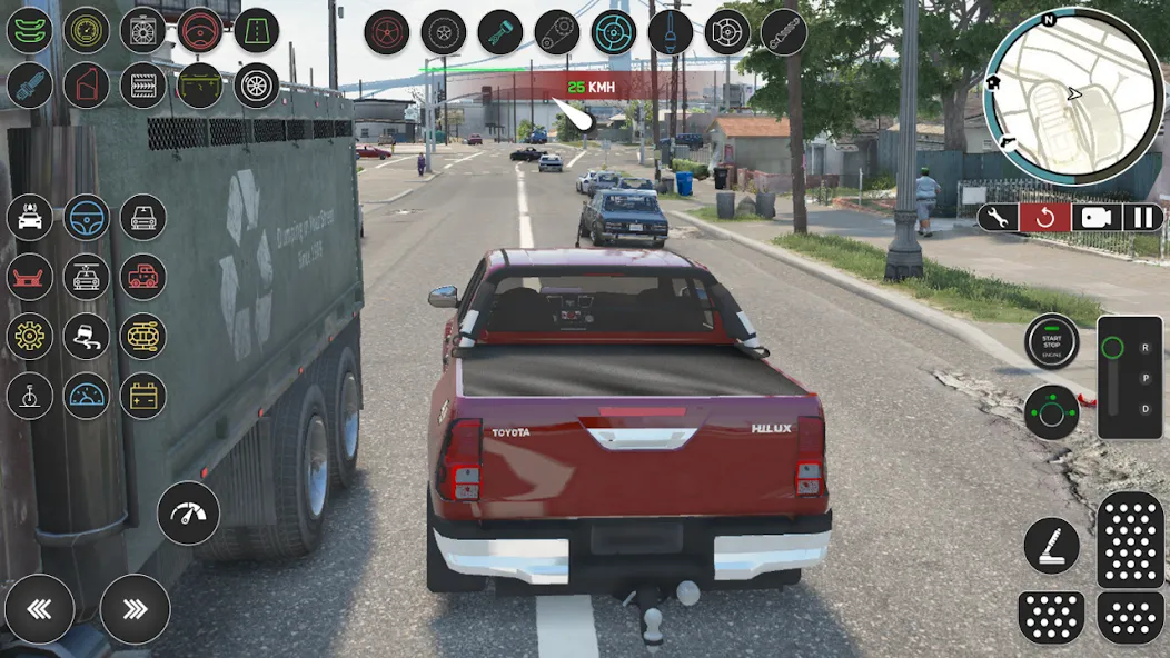 Pickup Hilux: Toyota Off Road (Пикап Хайлюкс) [MOD: Все разблокировано] - Скриншот 3