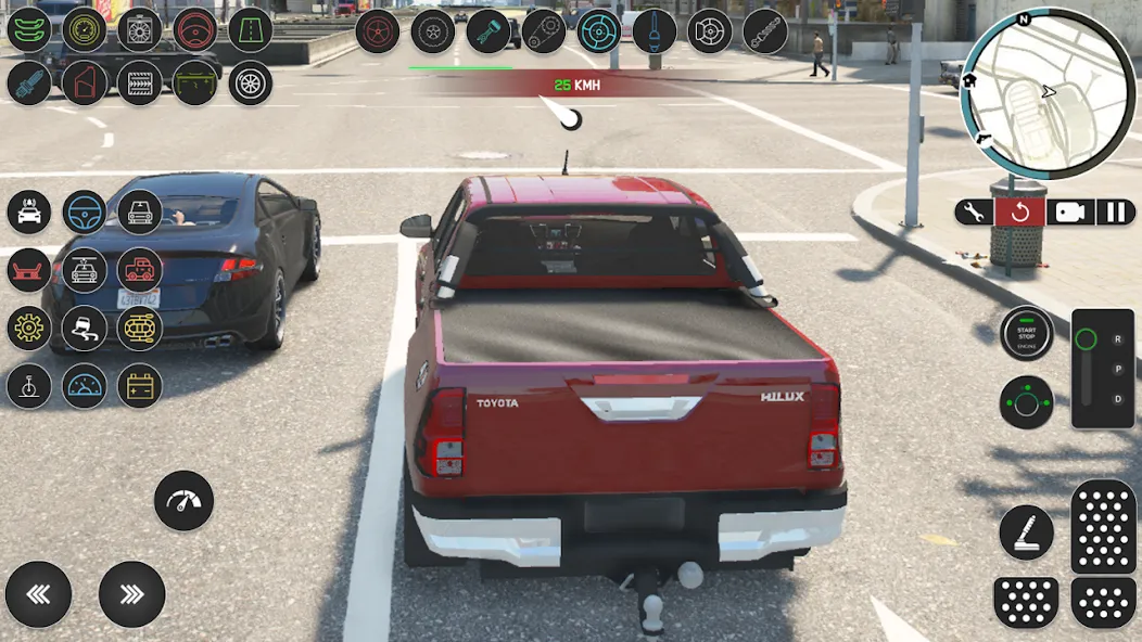 Pickup Hilux: Toyota Off Road (Пикап Хайлюкс) [MOD: Все разблокировано] - Скриншот 4