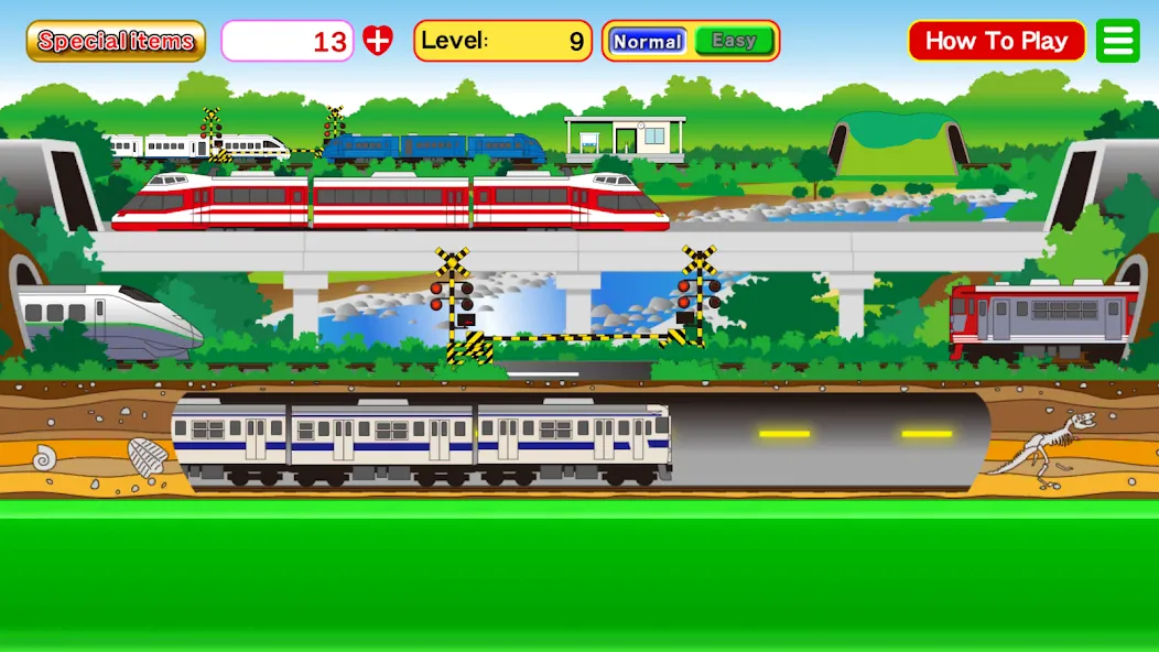 Train Zoom-Zoom (Трейн Зум) [MOD: Меню/Много денег] - Скриншот 1